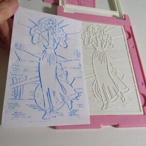 Barbie Mattel 1989 Fashion Plates (8) plates with 12 fashion sides